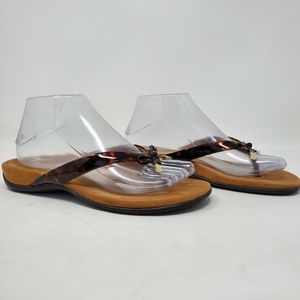 VIONIC Orthaheel Bella II Patent Leather Thong